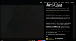 Desktop Screenshot of davidrice.com