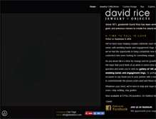 Tablet Screenshot of davidrice.com